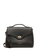Cross Body Tas Milano Cosmos Leder Lancaster Zwart milano cosmos 55