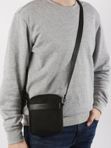 Cross Body Tas Lancaster Roze basic sport men 304-01-vue-porte