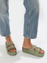 Slippers Caipirinha Glitter Cacatoes Veelkleurig women CAIPIRIN-vue-porte
