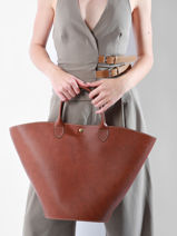 Longchamp Epure Handtas Bruin-vue-porte