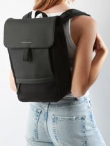 Fyn Small - Rugzak 1 Compartiment Met 13" Laptopvak Kapten and son Beige backpack S-vue-porte