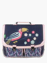 Boekentas Tann's Blauw les fantaisies f 44199