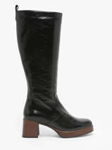 Laarzen Cristel Uit Leder Dorking Zwart women D9339