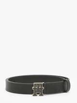 Riem Tommy hilfiger Bruin logo AW16611