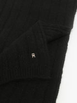 Sjaal Tommy hilfiger Bruin timeless AW16655-vue-porte
