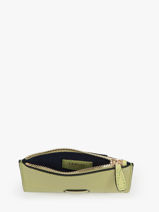 Kaarthouder L Ninon Leder Lancel Groen ninon A10537-vue-porte