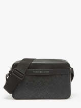 Cross Body Tas Tommy hilfiger Bruin monogram AM13306