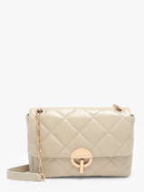 Schoudertas L Moon Leder Vanessa bruno Beige moon 84V40329