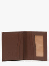 Portefeuille Caviar Leder Crinkles Bruin caviar 14178-vue-porte