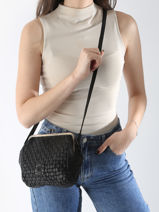 Cross Body Tas Heritage Leder Biba Bruin heritage KA21-vue-porte