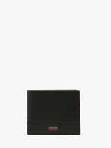 Portefeuille Leder Tommy hilfiger Bruin corporate AM13245