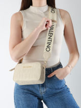 Cross Body Tas Pansy Valentino Wit pansy VBS8PG15-vue-porte