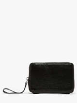 Portefeuille Alice Eclipse Leder Paul marius Zwart eclipse ALICEECL