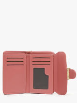 Portemonnee Met Kaarthouder Miniprix Roze safiano 78SM2650-vue-porte