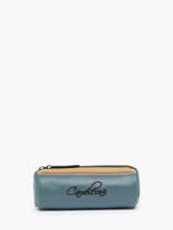 Pennenzak 1 Compartiment Vintage North Cameleon Blauw vintage north PBVWSTRO