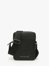 Cross Body Tas Tommy hilfiger Bruin monogram AM13210