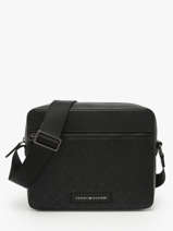 Cross Body Tas Tommy hilfiger Bruin monogram AM13211