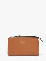 Kaarthouder Origami Leder Lancel Bruin origami A13422