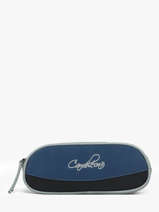 Pennenzak Kinderen 2 Compartimenten Cameleon Blauw vintage urban VIB-TROU