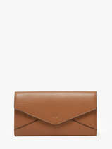 Portefeuille Leder Yves renard Bruin enveloppe 29286