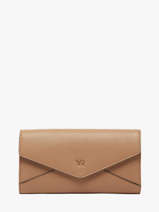 Portefeuille Leder Yves renard Bruin enveloppe 29286