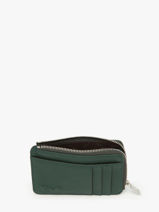 Portemonnee Met Kaarthouder Leder Nathan baume Groen original n 217N-vue-porte