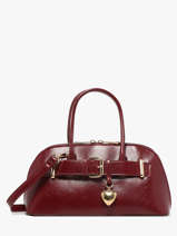 Cross Body Tas London Gelakt Miniprix Rood london KJ62072