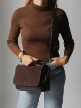 Cross Body Tas Brodery Torrow Bruin brodery TBRO03-vue-porte