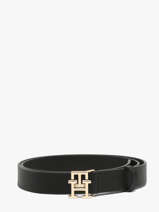 Riem Tommy hilfiger Zwart th logo AW17496
