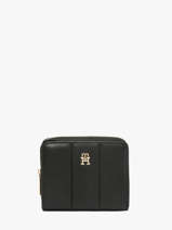 Portefeuille Tommy hilfiger Zwart th icon AW17746