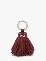 Sleutelhanger Dahlia Leder Nathan baume Rood original n 100100N