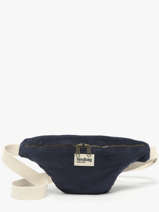 Heuptasje Hindbag Blauw velours V