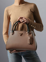 Handtas Noelle Guess Bruin noelle ZG967207-vue-porte