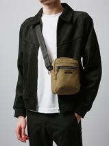 Cross Body Tas Tommy hilfiger Beige th tpu AM13498-vue-porte