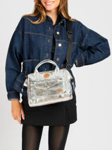 Cross Body Tas M Lucky Star Cabaia Zilver lucky star STA-vue-porte