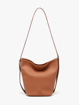 Schoudertas Rugzak S Cavalier Leder Etrier Bruin cavalier ECLR126S