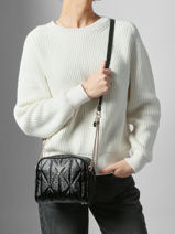 Cross Body Tas Aldina Guess Zwart aldina G9663140-vue-porte