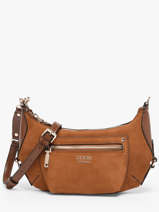 Cross Body Tas Marsha Leder Guess Bruin marsha SG950172
