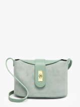 Cross Body Tas Velvet Caviar Leder Milano Groen velvet caviar VC25115