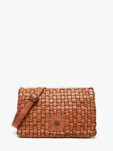 Cross Body Tas Heritage Leder Biba Bruin heritage KA27