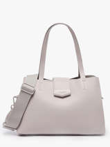 Schoudertas City Polyurethaan David jones Violet city CM8304