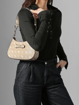 Schoudertas Carrie Logo Guess Beige carrie logo GP989818-vue-porte