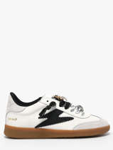 Sneakers Emily Uit Leder Semerdjian Wit women EMILY118