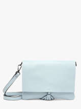 Cross Body Tas Caviar Leder Milano Blauw caviar CA22112