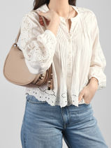 Schoudertas Isola Polyurethaan Guess Beige isola BG991801-vue-porte