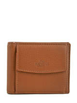 Portefeuille Yves renard Bruin foulonne 23014