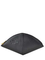 Portemonnee Leder Yves renard Roze foulonne 29367
