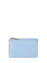 Portemonnee Caviar Leder Crinkles Blauw caviar 14538