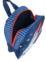 Mini Rugzak Heroes My favorite Blauw heroes 456540-vue-porte