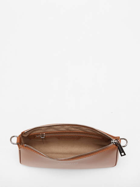 Baguette Tas Suave Leder Lancaster Beige suave even 14 ander zicht 3